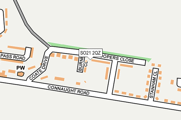 SO21 2QZ map - OS OpenMap – Local (Ordnance Survey) SO21 2QZ map - OS OpenMap – Local (Ordnance Survey)