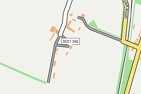 SO21 3AS map - OS OpenMap – Local (Ordnance Survey) SO21 3AS map - OS OpenMap – Local (Ordnance Survey)