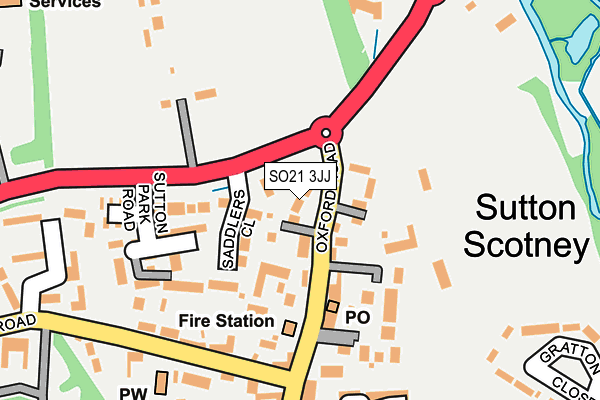 SO21 3JJ map - OS OpenMap – Local (Ordnance Survey) SO21 3JJ map - OS OpenMap – Local (Ordnance Survey)