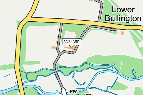SO21 3RD map - OS OpenMap – Local (Ordnance Survey) SO21 3RD map - OS OpenMap – Local (Ordnance Survey)