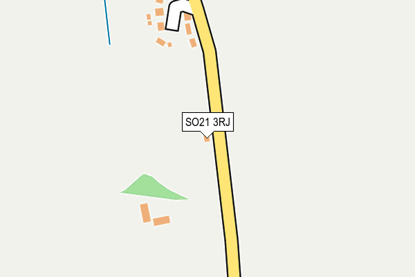 SO21 3RJ map - OS OpenMap – Local (Ordnance Survey) SO21 3RJ map - OS OpenMap – Local (Ordnance Survey)