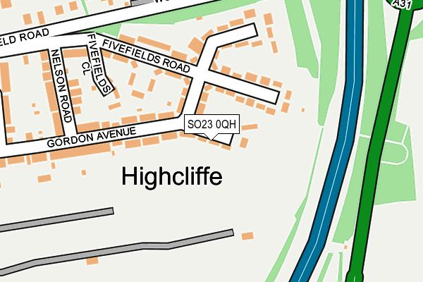 SO23 0QH map - OS OpenMap – Local (Ordnance Survey) SO23 0QH map - OS OpenMap – Local (Ordnance Survey)