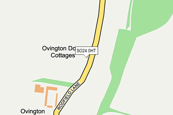 SO24 0HT map - OS OpenMap – Local (Ordnance Survey) SO24 0HT map - OS OpenMap – Local (Ordnance Survey)