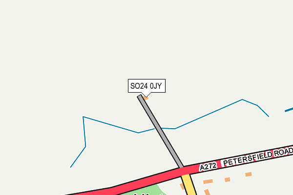 SO24 0JY map - OS OpenMap – Local (Ordnance Survey) SO24 0JY map - OS OpenMap – Local (Ordnance Survey)