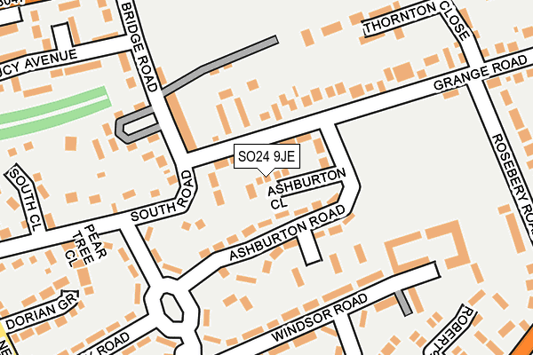 SO24 9JE map - OS OpenMap – Local (Ordnance Survey) SO24 9JE map - OS OpenMap – Local (Ordnance Survey)