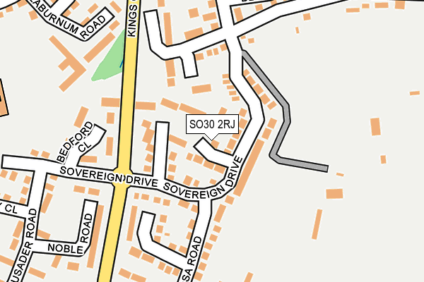 SO30 2RJ map - OS OpenMap – Local (Ordnance Survey) SO30 2RJ map - OS OpenMap – Local (Ordnance Survey)
