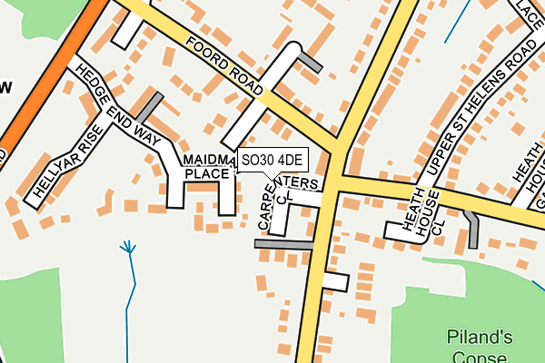 SO30 4DE map - OS OpenMap – Local (Ordnance Survey) SO30 4DE map - OS OpenMap – Local (Ordnance Survey)