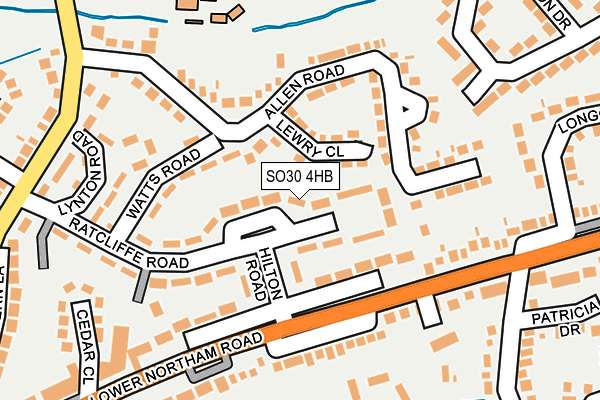 SO30 4HB map - OS OpenMap – Local (Ordnance Survey) SO30 4HB map - OS OpenMap – Local (Ordnance Survey)