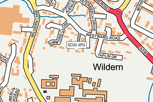 SO30 4PG map - OS OpenMap – Local (Ordnance Survey) SO30 4PG map - OS OpenMap – Local (Ordnance Survey)