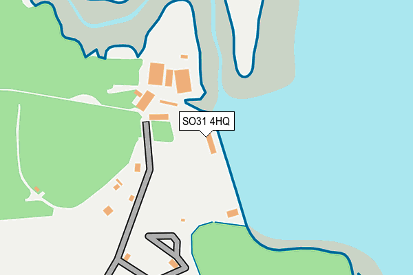 SO31 4HQ map - OS OpenMap – Local (Ordnance Survey)