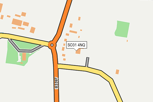 SO31 4NQ map - OS OpenMap – Local (Ordnance Survey) SO31 4NQ map - OS OpenMap – Local (Ordnance Survey)