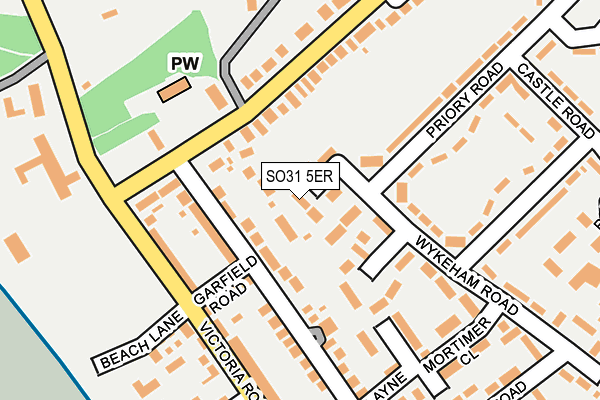 SO31 5ER map - OS OpenMap – Local (Ordnance Survey) SO31 5ER map - OS OpenMap – Local (Ordnance Survey)