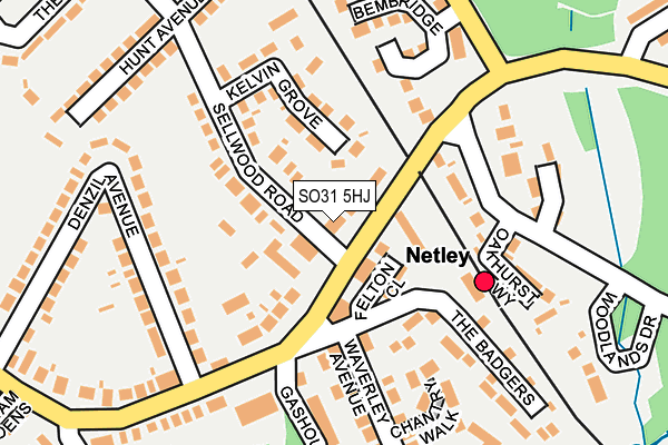 SO31 5HJ map - OS OpenMap – Local (Ordnance Survey) SO31 5HJ map - OS OpenMap – Local (Ordnance Survey)