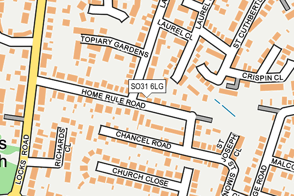SO31 6LG map - OS OpenMap – Local (Ordnance Survey) SO31 6LG map - OS OpenMap – Local (Ordnance Survey)