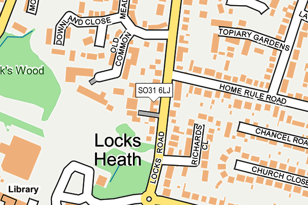SO31 6LJ map - OS OpenMap – Local (Ordnance Survey) SO31 6LJ map - OS OpenMap – Local (Ordnance Survey)