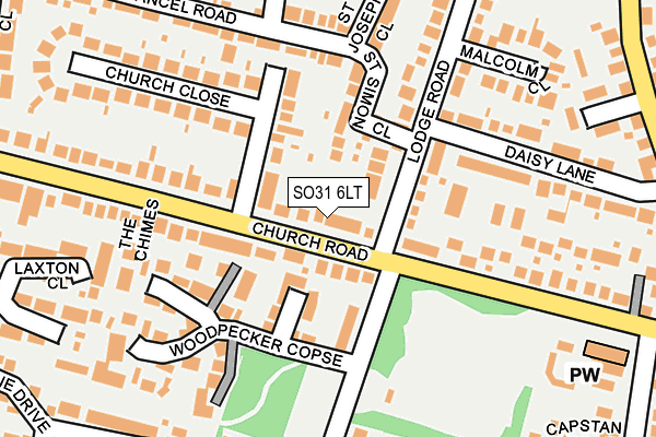 SO31 6LT map - OS OpenMap – Local (Ordnance Survey) SO31 6LT map - OS OpenMap – Local (Ordnance Survey)