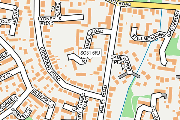 SO31 6RJ map - OS OpenMap – Local (Ordnance Survey) SO31 6RJ map - OS OpenMap – Local (Ordnance Survey)
