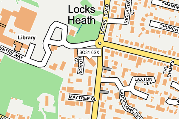 SO31 6SX map - OS OpenMap – Local (Ordnance Survey) SO31 6SX map - OS OpenMap – Local (Ordnance Survey)