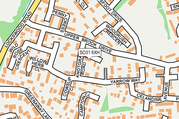 SO31 6XH map - OS OpenMap – Local (Ordnance Survey) SO31 6XH map - OS OpenMap – Local (Ordnance Survey)