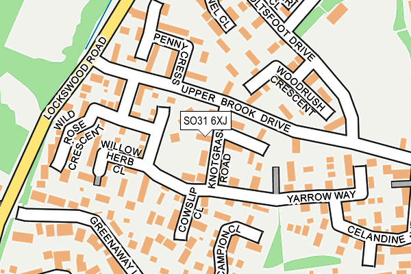SO31 6XJ map - OS OpenMap – Local (Ordnance Survey) SO31 6XJ map - OS OpenMap – Local (Ordnance Survey)