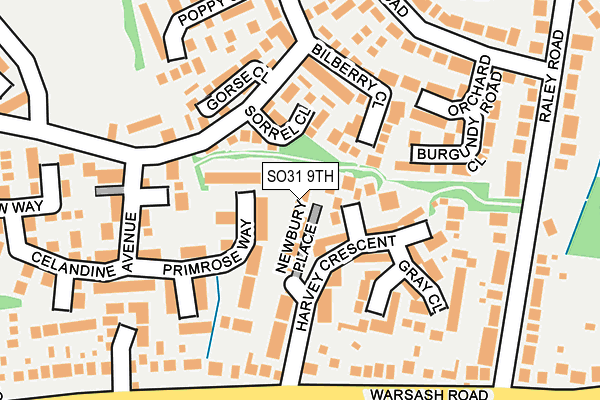 SO31 9TH map - OS OpenMap – Local (Ordnance Survey) SO31 9TH map - OS OpenMap – Local (Ordnance Survey)