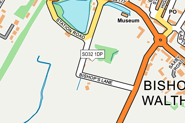 SO32 1DP map - OS OpenMap – Local (Ordnance Survey) SO32 1DP map - OS OpenMap – Local (Ordnance Survey)