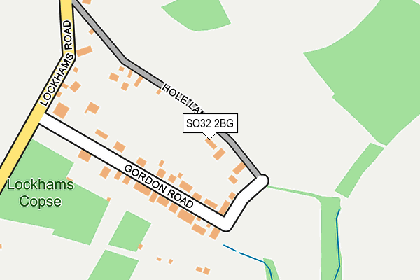 SO32 2BG map - OS OpenMap – Local (Ordnance Survey) SO32 2BG map - OS OpenMap – Local (Ordnance Survey)