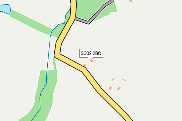 SO32 2BQ map - OS OpenMap – Local (Ordnance Survey) SO32 2BQ map - OS OpenMap – Local (Ordnance Survey)