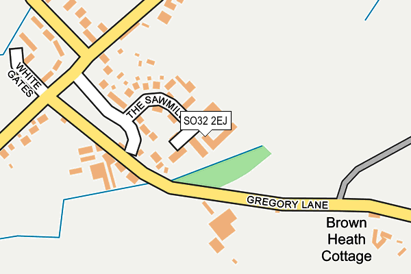 SO32 2EJ map - OS OpenMap – Local (Ordnance Survey) SO32 2EJ map - OS OpenMap – Local (Ordnance Survey)