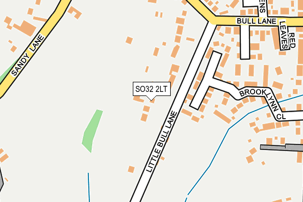 SO32 2LT map - OS OpenMap – Local (Ordnance Survey) SO32 2LT map - OS OpenMap – Local (Ordnance Survey)