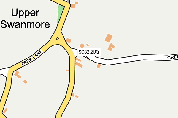 SO32 2UQ map - OS OpenMap – Local (Ordnance Survey) SO32 2UQ map - OS OpenMap – Local (Ordnance Survey)