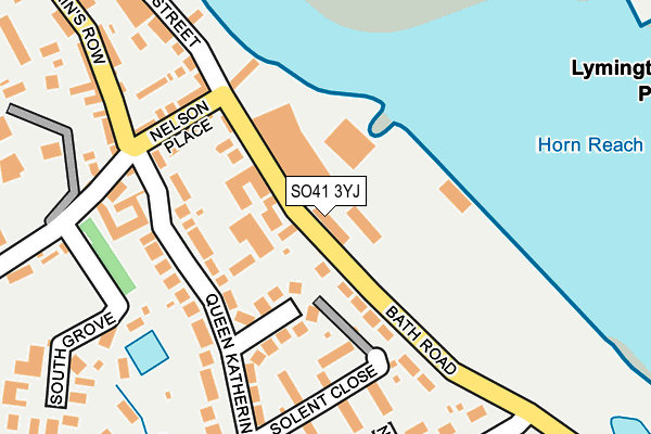 SO41 3YJ map - OS OpenMap – Local (Ordnance Survey) SO41 3YJ map - OS OpenMap – Local (Ordnance Survey)