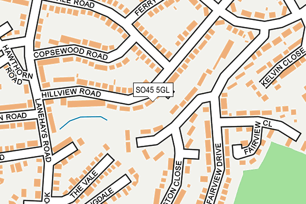SO45 5GL map - OS OpenMap – Local (Ordnance Survey) SO45 5GL map - OS OpenMap – Local (Ordnance Survey)