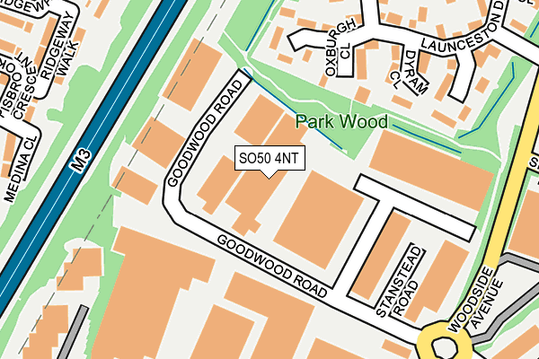 SO50 4NT map - OS OpenMap – Local (Ordnance Survey) SO50 4NT map - OS OpenMap – Local (Ordnance Survey)