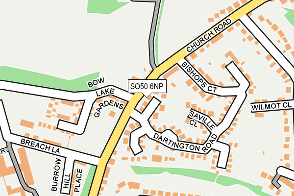 SO50 6NP map - OS OpenMap – Local (Ordnance Survey) SO50 6NP map - OS OpenMap – Local (Ordnance Survey)