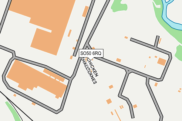 SO50 6RQ map - OS OpenMap – Local (Ordnance Survey) SO50 6RQ map - OS OpenMap – Local (Ordnance Survey)