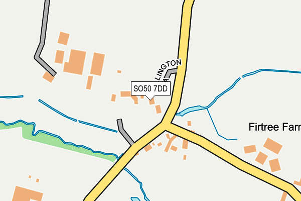 SO50 7DD map - OS OpenMap – Local (Ordnance Survey) SO50 7DD map - OS OpenMap – Local (Ordnance Survey)
