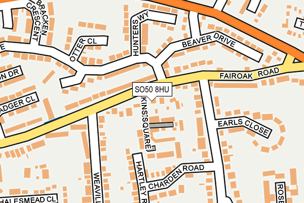 SO50 8HU map - OS OpenMap – Local (Ordnance Survey) SO50 8HU map - OS OpenMap – Local (Ordnance Survey)