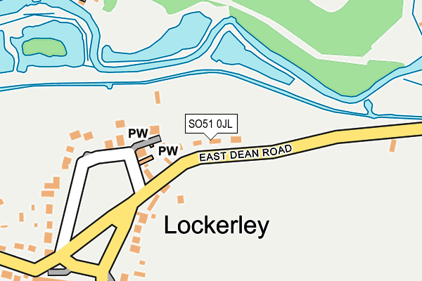 SO51 0JL map - OS OpenMap – Local (Ordnance Survey) SO51 0JL map - OS OpenMap – Local (Ordnance Survey)