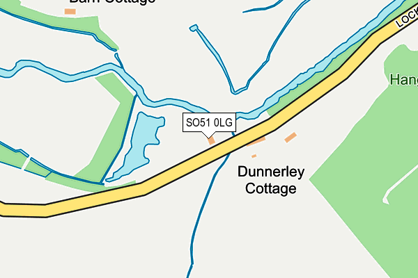 SO51 0LG map - OS OpenMap – Local (Ordnance Survey) SO51 0LG map - OS OpenMap – Local (Ordnance Survey)