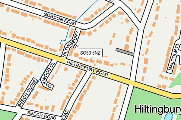 SO53 5NZ map - OS OpenMap – Local (Ordnance Survey) SO53 5NZ map - OS OpenMap – Local (Ordnance Survey)