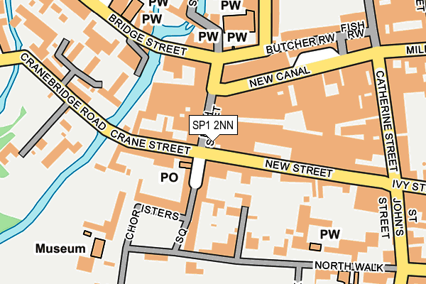 SP1 2NN map - OS OpenMap – Local (Ordnance Survey) SP1 2NN map - OS OpenMap – Local (Ordnance Survey)
