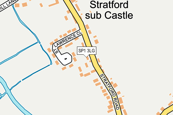 SP1 3LG map - OS OpenMap – Local (Ordnance Survey) SP1 3LG map - OS OpenMap – Local (Ordnance Survey)