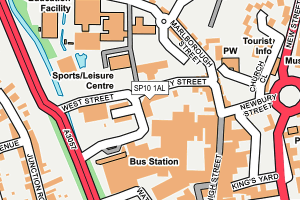 SP10 1AL map - OS OpenMap – Local (Ordnance Survey) SP10 1AL map - OS OpenMap – Local (Ordnance Survey)