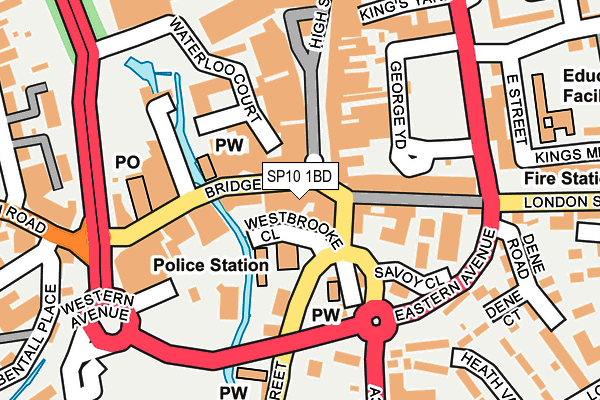 SP10 1BD map - OS OpenMap – Local (Ordnance Survey) SP10 1BD map - OS OpenMap – Local (Ordnance Survey)
