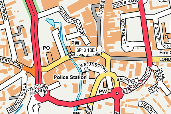 SP10 1BE map - OS OpenMap – Local (Ordnance Survey) SP10 1BE map - OS OpenMap – Local (Ordnance Survey)