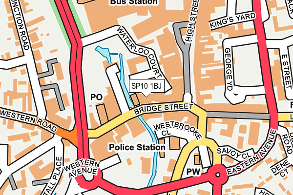 SP10 1BJ map - OS OpenMap – Local (Ordnance Survey) SP10 1BJ map - OS OpenMap – Local (Ordnance Survey)