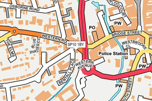 SP10 1BY map - OS OpenMap – Local (Ordnance Survey) SP10 1BY map - OS OpenMap – Local (Ordnance Survey)