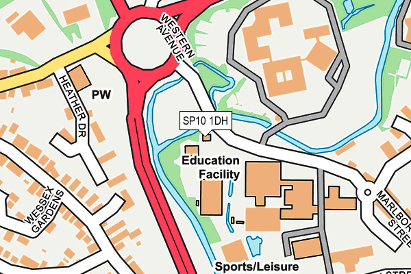 SP10 1DH map - OS OpenMap – Local (Ordnance Survey) SP10 1DH map - OS OpenMap – Local (Ordnance Survey)
