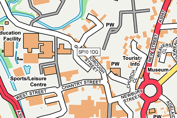 SP10 1DQ map - OS OpenMap – Local (Ordnance Survey) SP10 1DQ map - OS OpenMap – Local (Ordnance Survey)